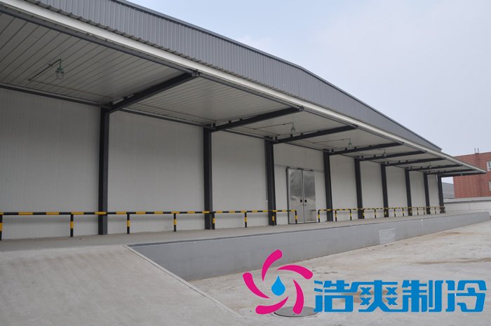 蘇州點(diǎn)通24000m3物流陰涼庫設(shè)計建造工程案例